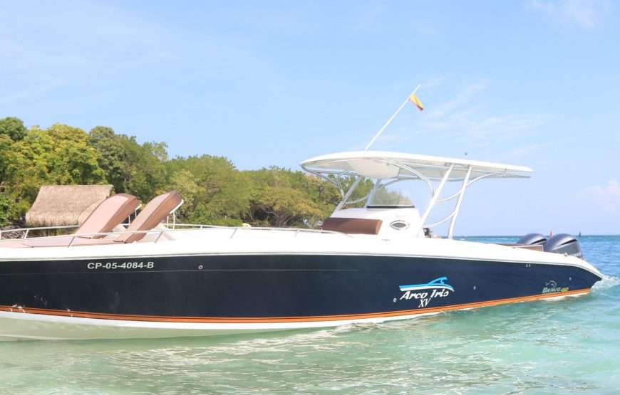 Boat Rainbow15 41ft Private tour to the rosario Islands 18 Pax
