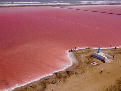 Mud volcano Cartagena And Pink Sea 5 Pink Sea 3