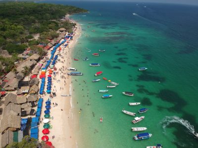 Rosario Islands, 3 public becahes you must know 4 Baru island - Playa Blanca
