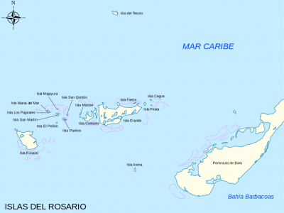 Rosario Islands, 3 public becahes you must know 2 Rosario Islands