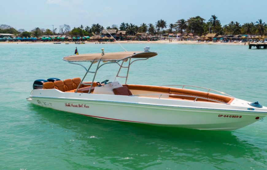 29 ft Boat Santa Maria – 9 Guests