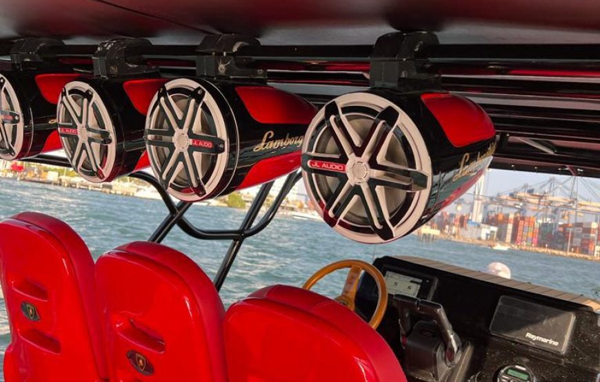 36 ft Boat Lamborghini – 11 Guests