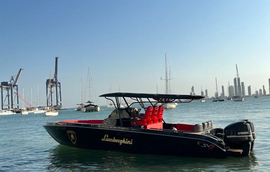 36 ft Boat Lamborghini – 11 Guests