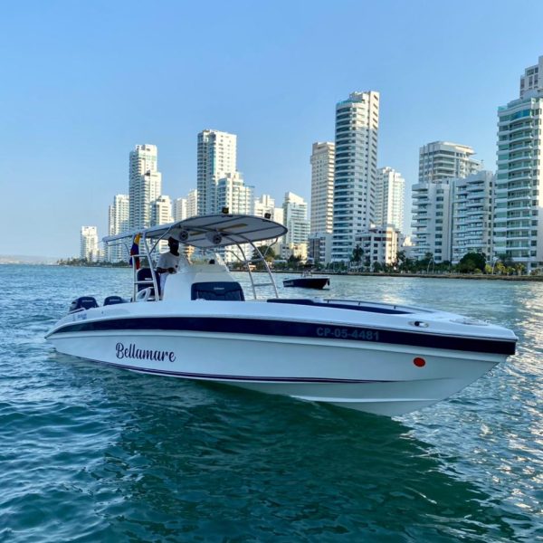 Cartagena rental boat 30ft 2