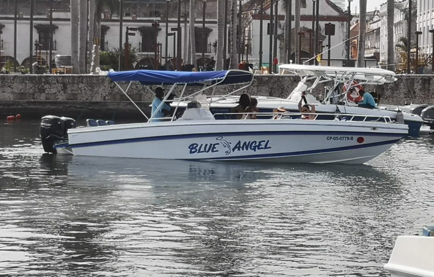29 ft Boat Blue Angel – 8 Guests