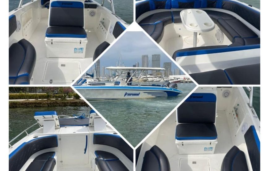 Barco de 32 pies Freewind – 12 invitados