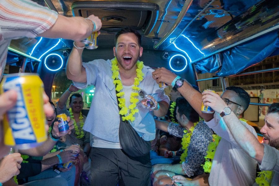 Cartagena Chiva Party Bus