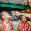alcohol at the chiva party buses