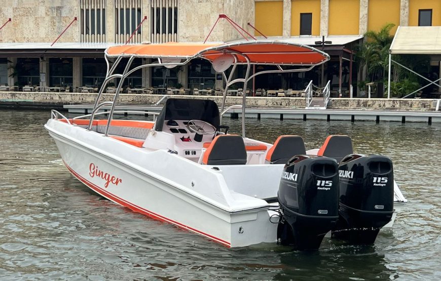 29 ft Boat Ginger – 7 Guests