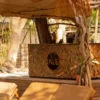Bar at Paue Beach Club in the Rosario Islands
