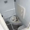 Bathroom inside the console of Didierucho