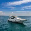 Martlet 82 ft Sunseeker yacht at sea near Cartagena