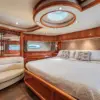 VIP cabin with double bed on the Martlet yacht