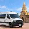 Mercedes Sprinter van for private group transfers in Cartagena