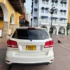 Rear of the Dodge Journey SUV for airport transfers in Cartagena