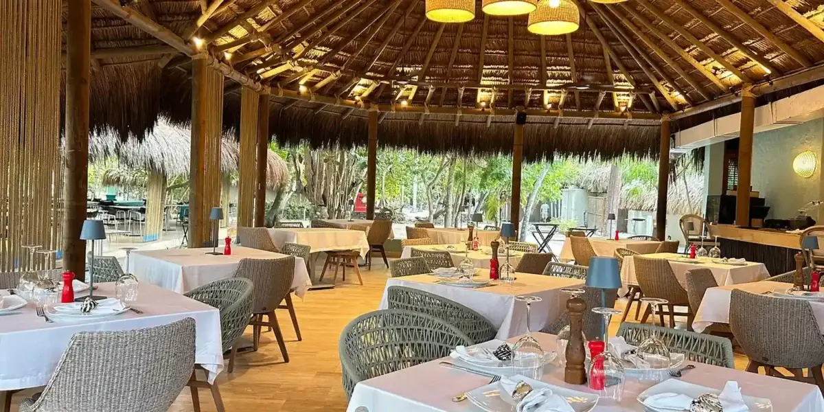 Restaurant at San Pedro de Majagua hotel